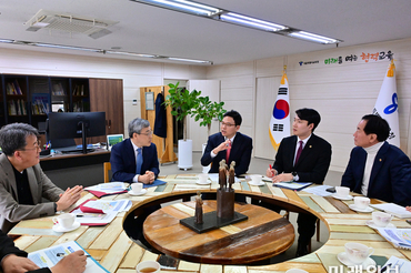 박정훈 의원, 서울시교육감 만나 '잠실4동 중학교 신설' 촉구